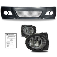 Paraurti anteriore paraurti anteriore fendinebbia con ABE adatto per BMW Serie 3 E46