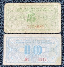 Bosnia 5 e 10 DM (Marchio