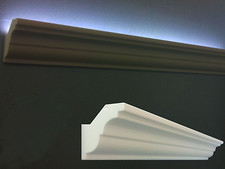 10 CORNICI IN POLISTIROLO TAGLIATE MM 70 x 70 x 1500 DECORAZIONI CORNICE PER LED