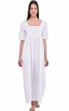 Camicia da notte donna bianca