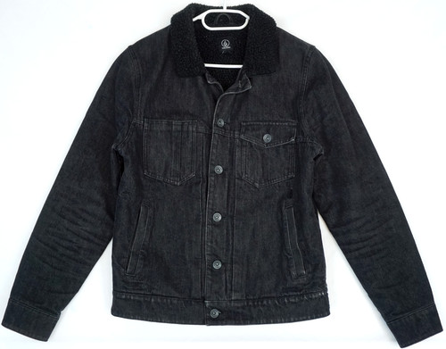 Volcom giacca nero denim - giacca,
