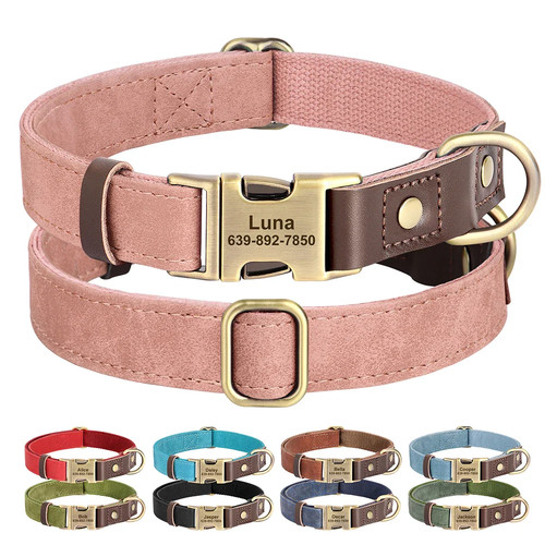 Collare cane personalizzato - , pu