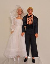 Coppia Barbie e Ken sposi