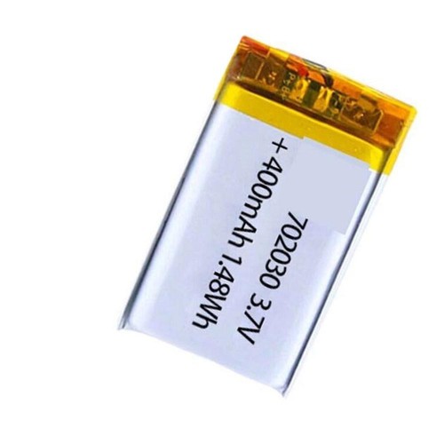 Rechargeable 400mah - 3.7v,