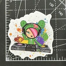 Adesivo decalcomania vinile DJ