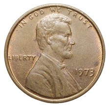 Moneta USA da un centesimo 1973 CONSEGNA GRATUITA W272