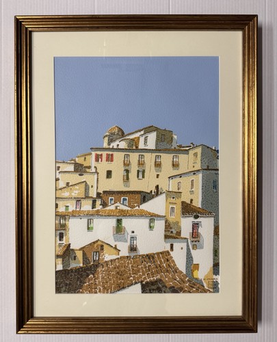 Quadro serigrafia aldo riso - quadro,