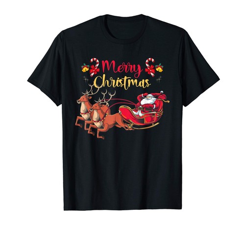 Buon natale slitta renne - slitta, da