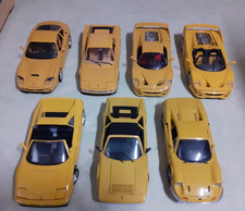Ferrari gialla (!)  Lotto di 7 - 1:18 - Burago, Mira, Anson, Hotwheel