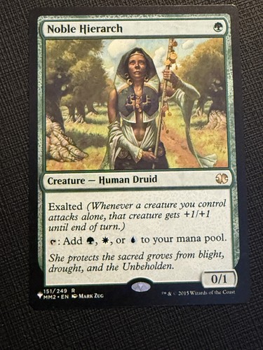 Mtg mb2 noble hierarch - noble,