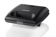 Gorenje SM701GCB Tostapane 700 W Mini Grill Tostapane Antiaderente Nero