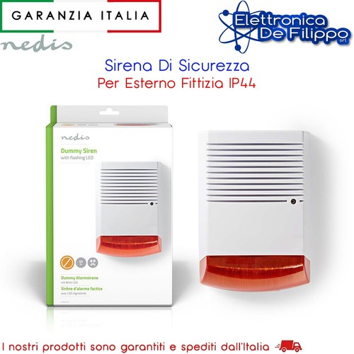 Sirena allarme finta ip44 - finta,,