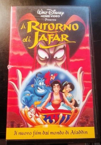 Ritorno jafar vhs - ritorno, vhs-i