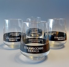4 bicchieri Stravecchio Branca in vetro
