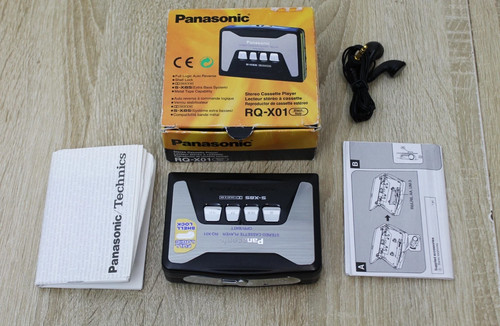 Panasonic x01 lettore - panasonic, rq-x01