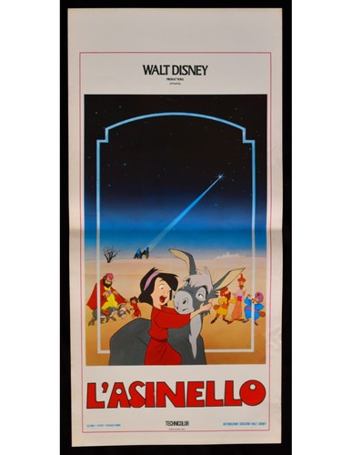 Locandina asinello walt - locandina, l'asinello