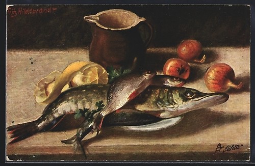 Cartolina artista fritz - cartolina,