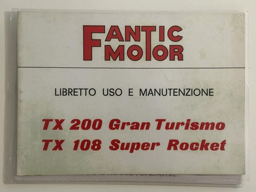 Libretto uso manutenzione - libretto,