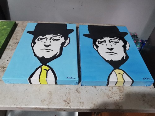 Quadri pop art dipinto mano - ,