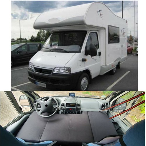 Letto camper cabina guida - cabina,