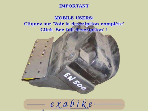 Bavette arriere pour kawasaki - pour,