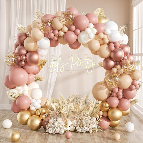 Kit arco palloncini oro - kit,