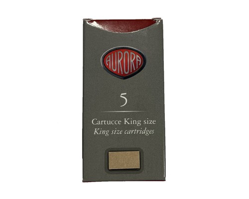Cartucce aurora seppia 5pz - seppia,
