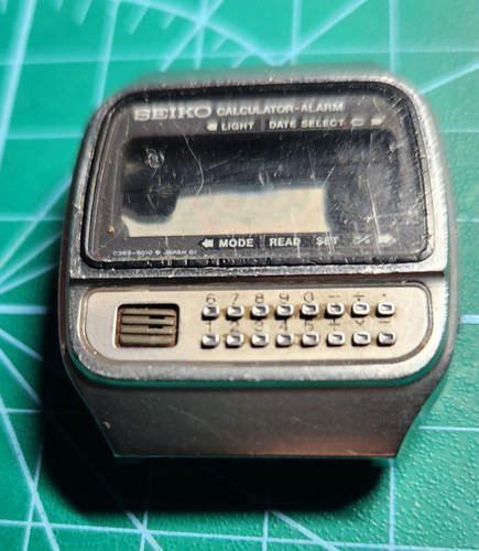 Seiko calculator alarm - calculator, watch