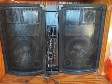 Impianto con amplificatore da 600w Stage Line e casse 100w 