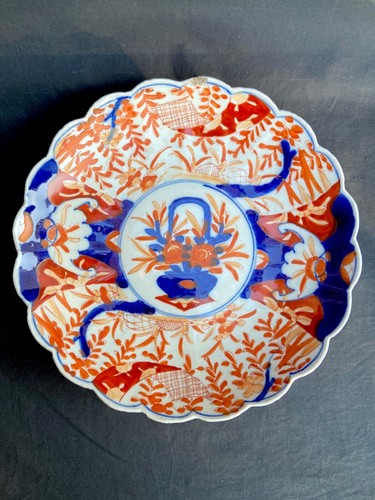 Piatto porcellana imari - piatto,