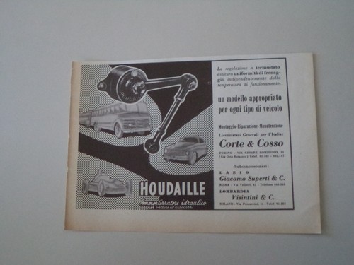 Advertising pubblicità 1954 - advertising,