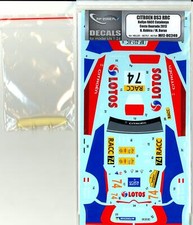 MF Zone Decals 1/24 CITROEN