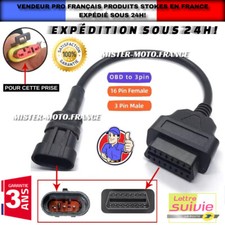 Câble OBD2 Moto Adaptateur