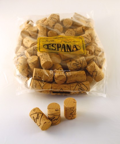100 tappi sughero - n°100, in