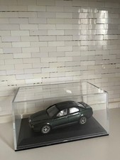 burago modellino 1:43 alfa romeo alfa166 verde con vetrinetta