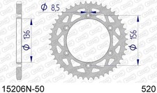 CORONA AFAM 15206N-50 IN ALL