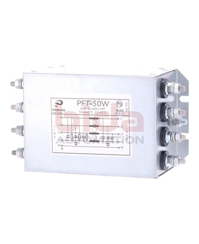 Filtro emc premo pft - premo, 520v