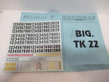 DECALS NUMERI DA GARA LANCIA -