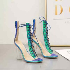 stivali estivi trasparente