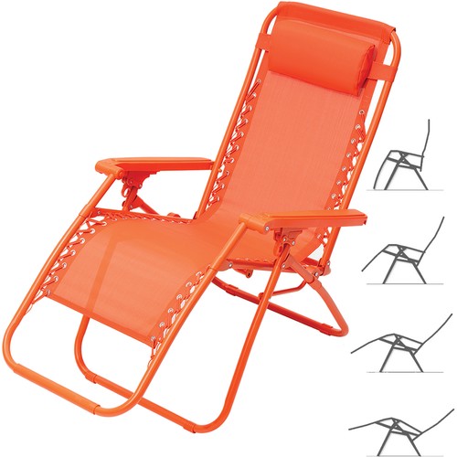 Sedia zero gravity pieghevole - gravity,