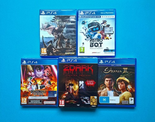 Lotto giochi ps4 3 nuovi - =,