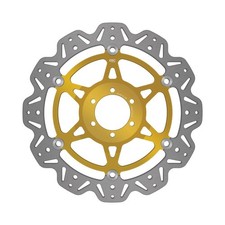 Mozzo anteriore sinistro EBC Float Vee Rotor FR GD per BMW G 650 Xmoto Cast Wheels 2007-09