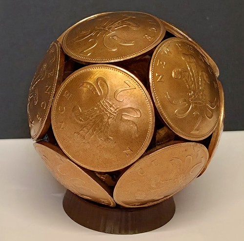 Coinball inglese bronzo - coinball,