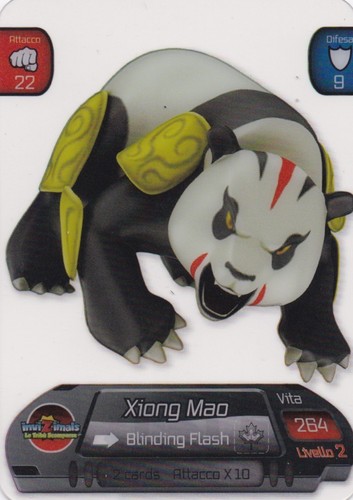 Lamincards invizimals xiong - lamincards,