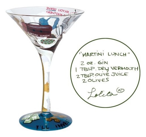 Bicchiere martini lunch - bicchiere,