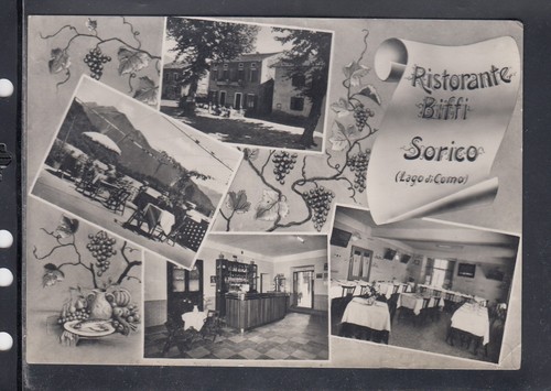 Cartolina lago como - cartolina,