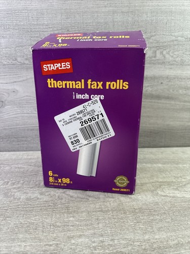 Rotoli carta fax termica