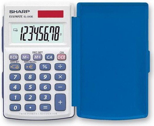 Sharp calcolatrice tascabile - sharp,