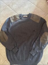 Maglione Burberry in lana blu