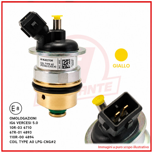 Iniettore gas gpl metano - iniettore,